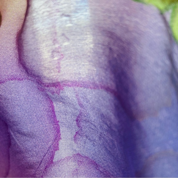 Diane Gilman Silk Scarf - Picture 10 of 12